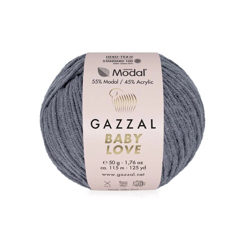 Gazzal Baby Love El Örgü İpi | Füme 1618