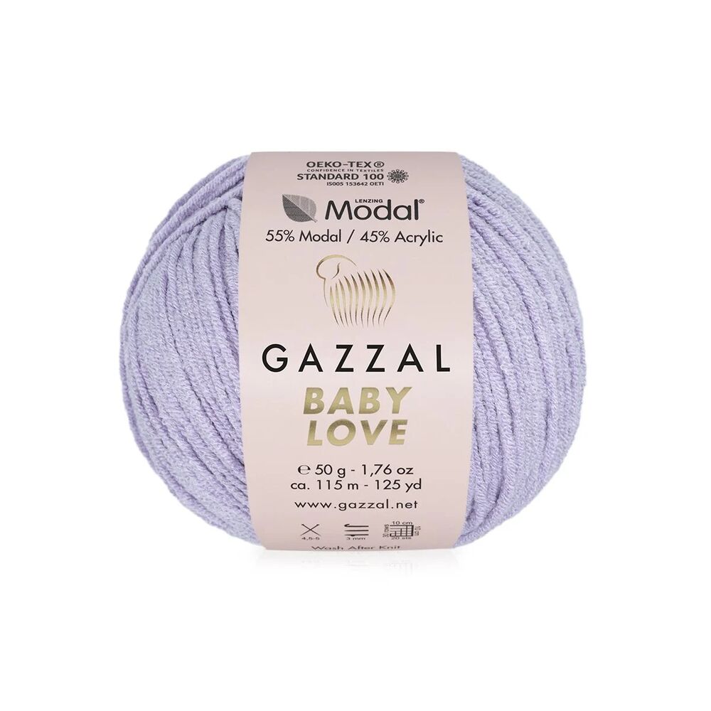 Gazzal Baby Love El Örgü İpi | Lila 1616