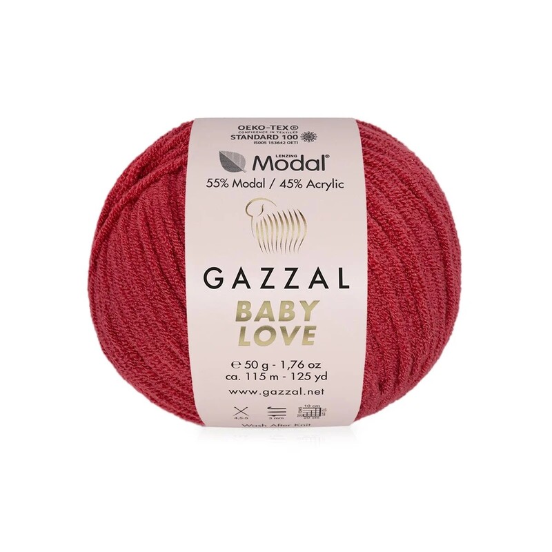 Gazzal - Gazzal Baby Love El Örgü İpi | Mercan 1604