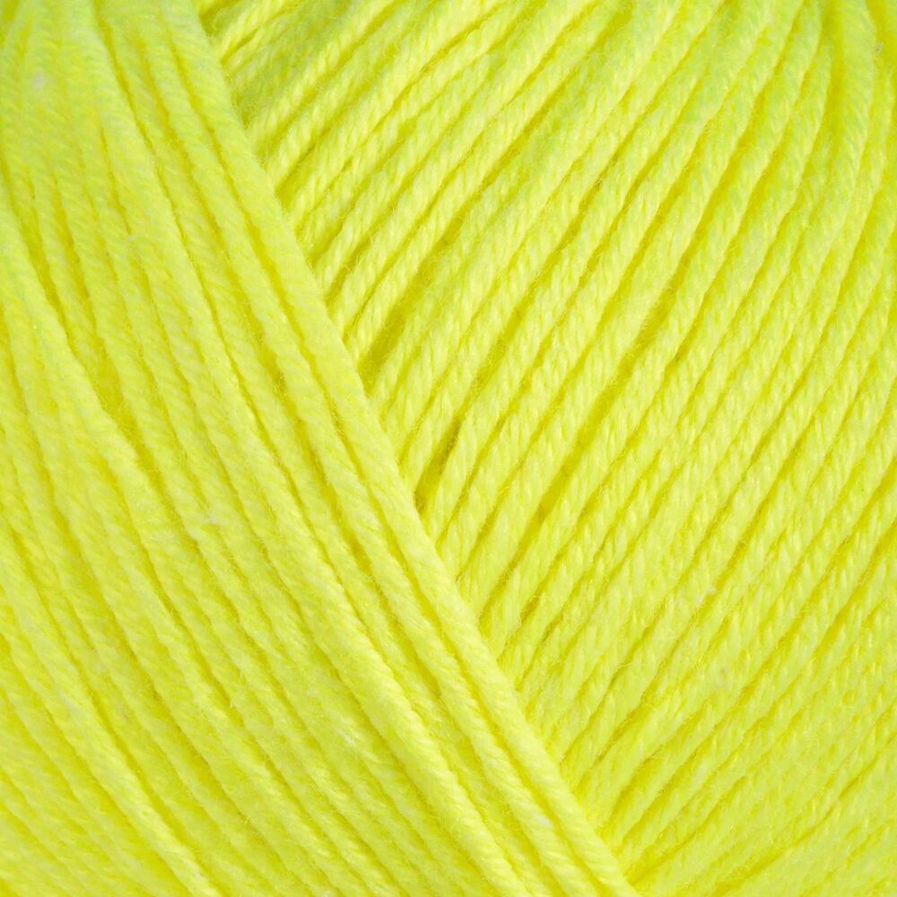 Gazzal Baby Cotton El Örgü İpi Neon Sarı 3462