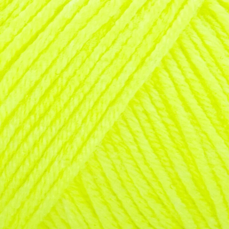 Gazzal Baby Cotton 25 El Örgü İpi Neon Sarı 3462 - Thumbnail