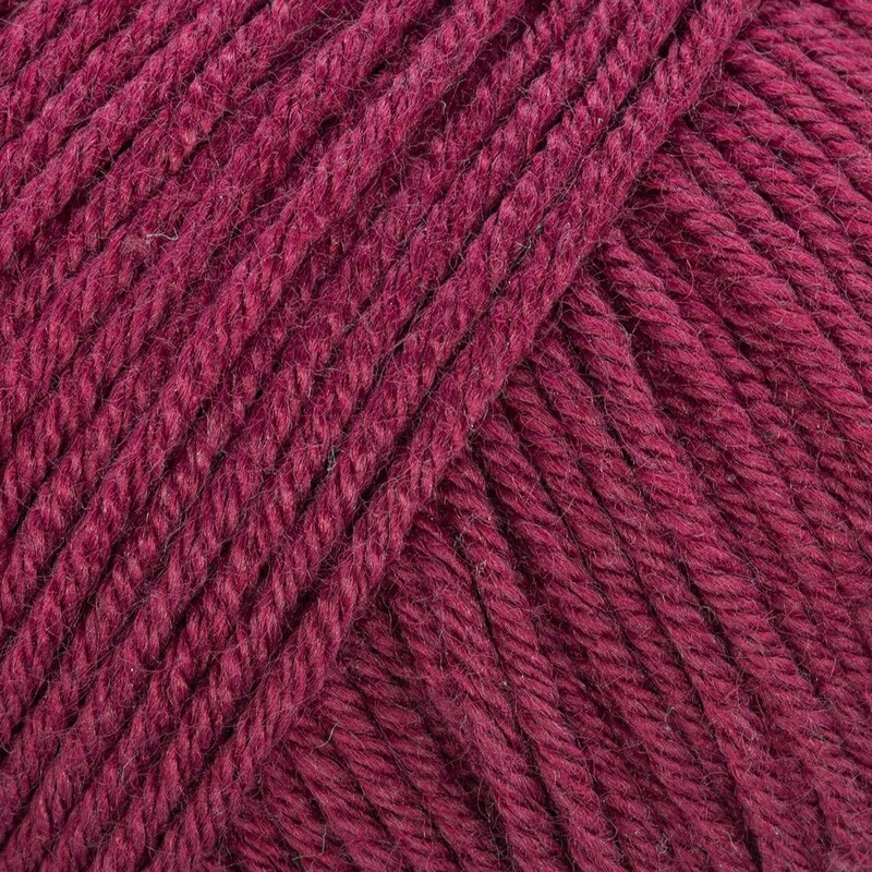 Gazzal Baby Cotton 25 El Örgü İpi Bordo 3442 - Thumbnail