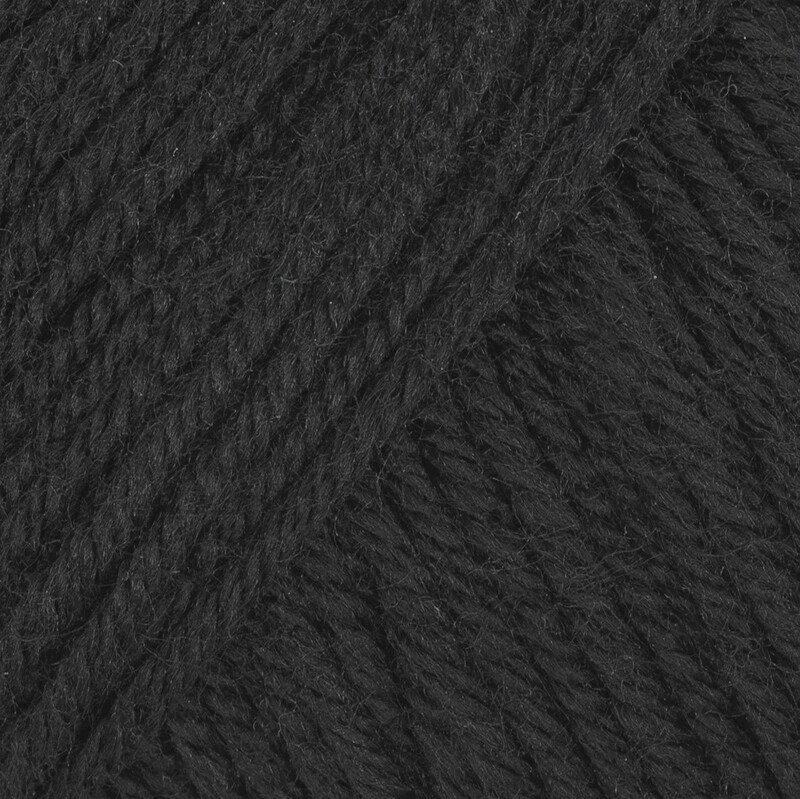 Gazzal Baby Cotton 25 El Örgü İpi Siyah 3433 - Thumbnail