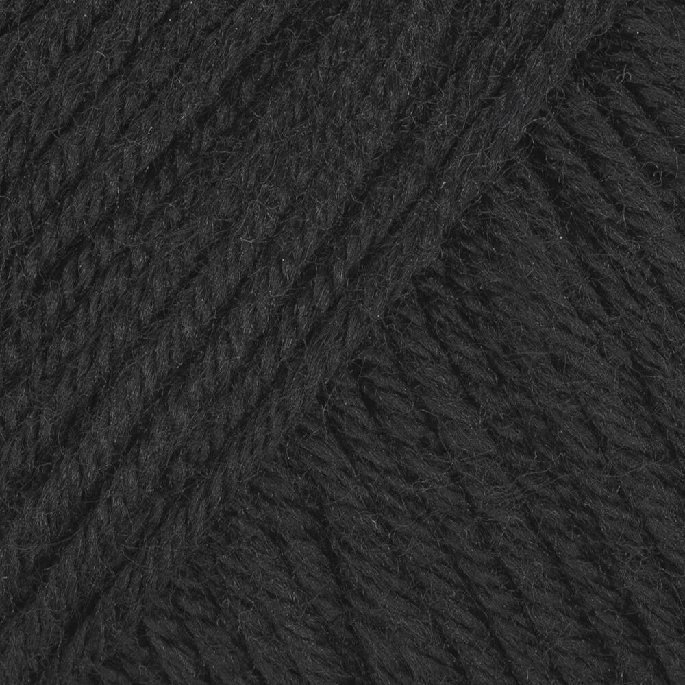 Gazzal Baby Cotton 25 El Örgü İpi Siyah 3433