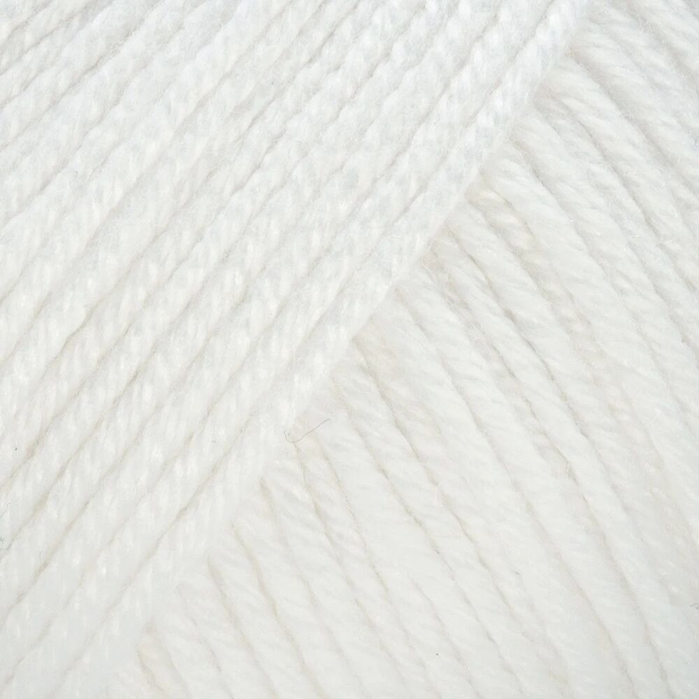 Gazzal Baby Cotton 25 El Örgü İpi Parlak Beyaz 3432