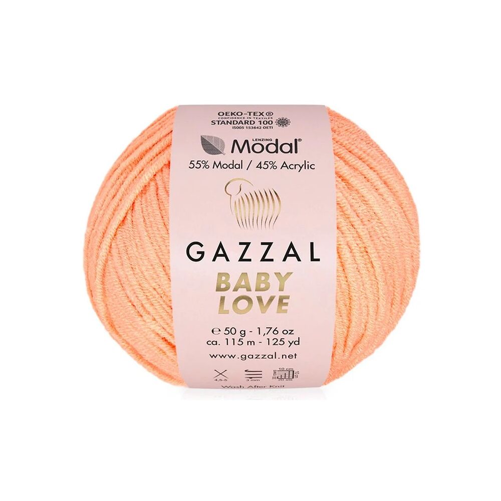  Gazzal Baby Love Yarn|Salmon 1634