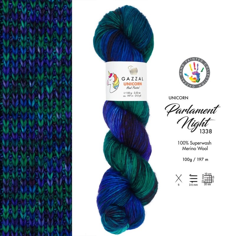 Gazzal Unicorn Hand Knitting Yarn | 1338 - Thumbnail