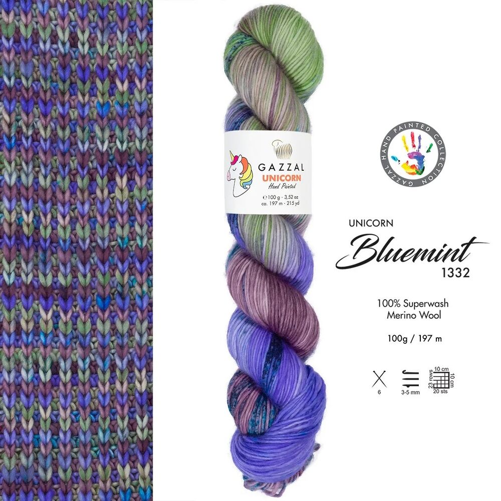 Gazzal Unicorn Hand Knitting Yarn | 1332