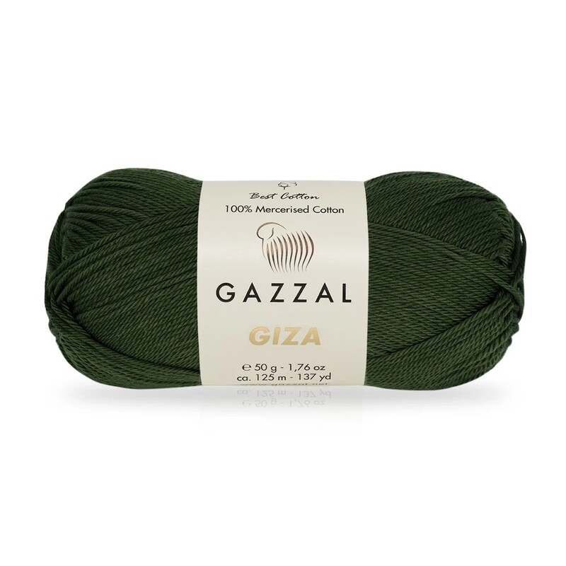 Gazzal - Gazzal Giza El Örgü İpi | Bronz Yeşil 2463