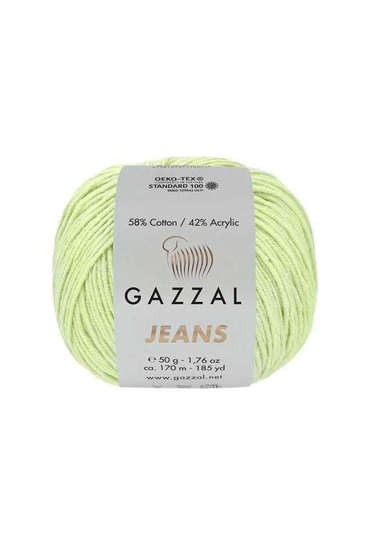 Gazzal Jeans Yarn|Green 1127 - Thumbnail