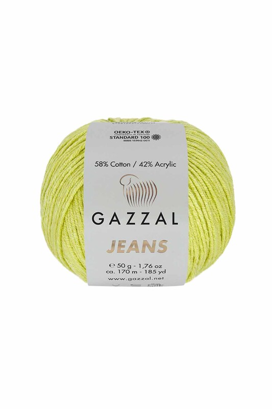 Gazzal Jeans Yarn|Pistachio Green 1126 - Thumbnail