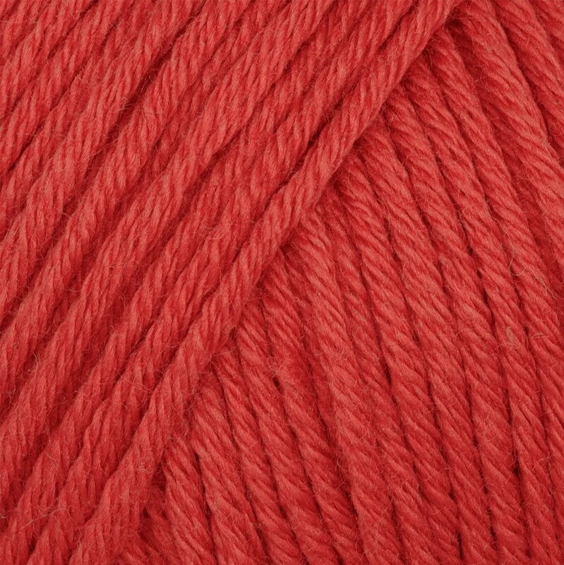 Gazzal Organic Baby Cotton Yarn|Red 432 - Thumbnail