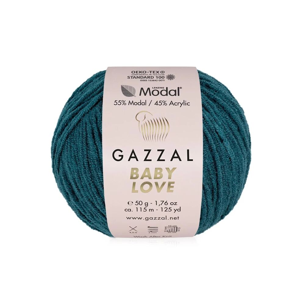  Gazzal Baby Love Yarn| Petrol 1620
