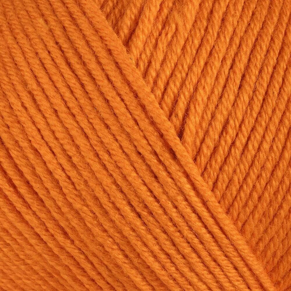 Gazzal Baby Cotton El Örgü İpi Canlı Turuncu 3419