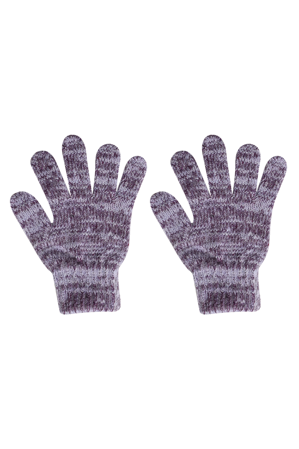 Çocuk Atkı Bere Eldiven Takımı | Lila Çocuk Atkı Bere Eldiven Takımı | Lila