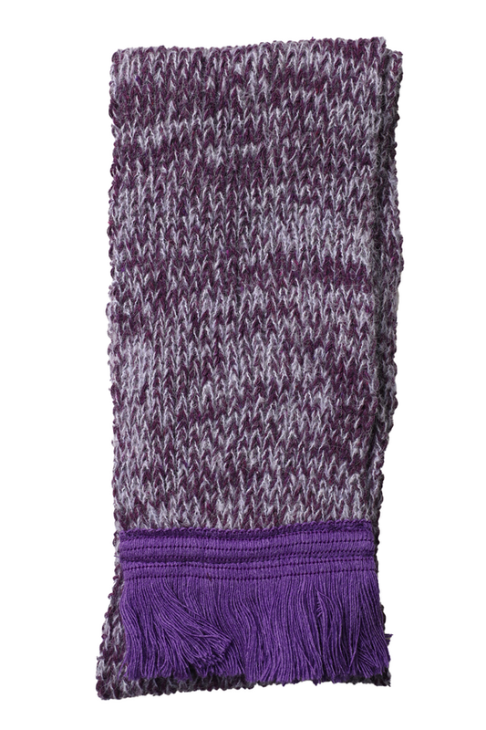 Çocuk Atkı Bere Eldiven Takımı | Lila - Thumbnail