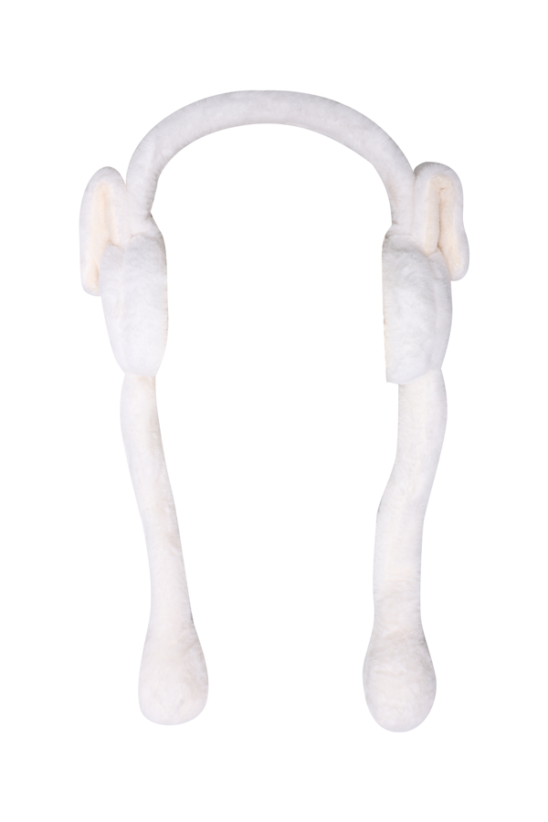 Patili Oynar Kulaklık | Ekru Patili Oynar Kulaklık | Ekru