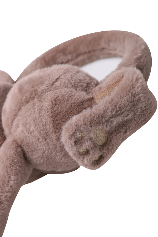 Patili Oynar Kulaklık | Kahve Patili Oynar Kulaklık | Kahve