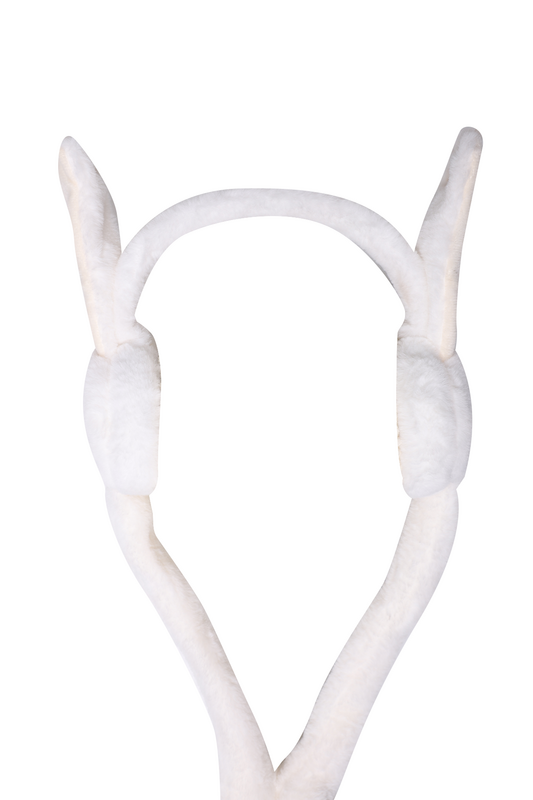 Patili Oynar Kulaklık | Ekru - Thumbnail