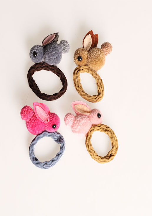 Rabbit Rubber Buckle | Colorful