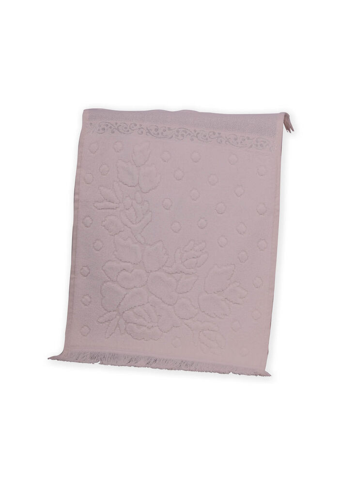 Fiesta Kadife İşleme Havlusu Saçaklı 30 x 50 | Krem