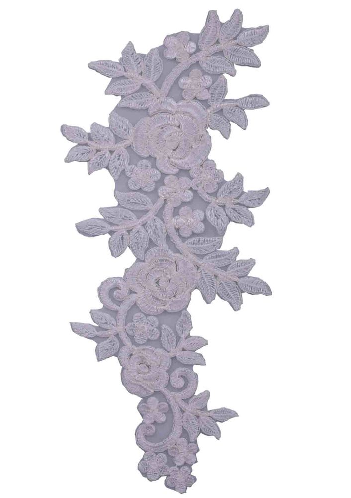 Simisso Güpür Aplike 322 | Beyaz