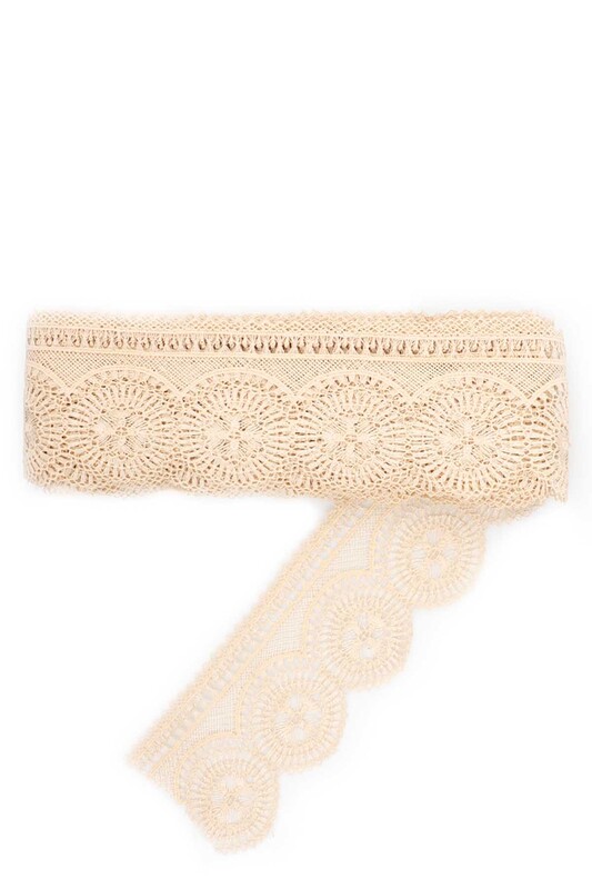 SİMİSSO - Patterned Guipure Simisso|Beige
