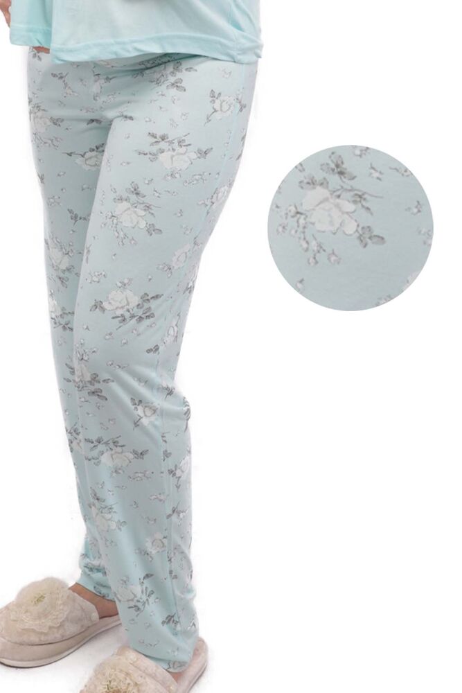 Işılay Lohusa Kadın Pijama Takımı | Mavi