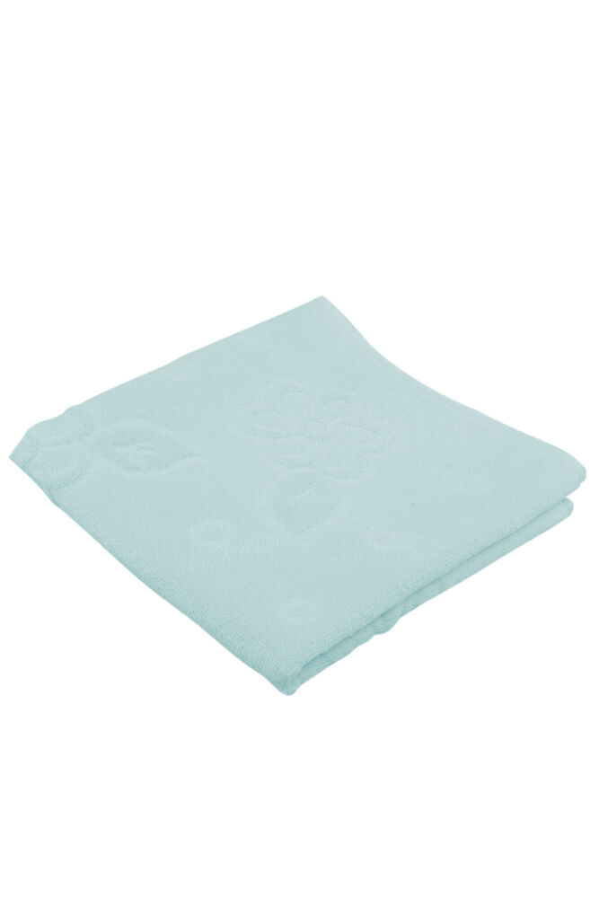 Snowdrop Velvet Embroidered Towel 50*90 Sea Green 9219