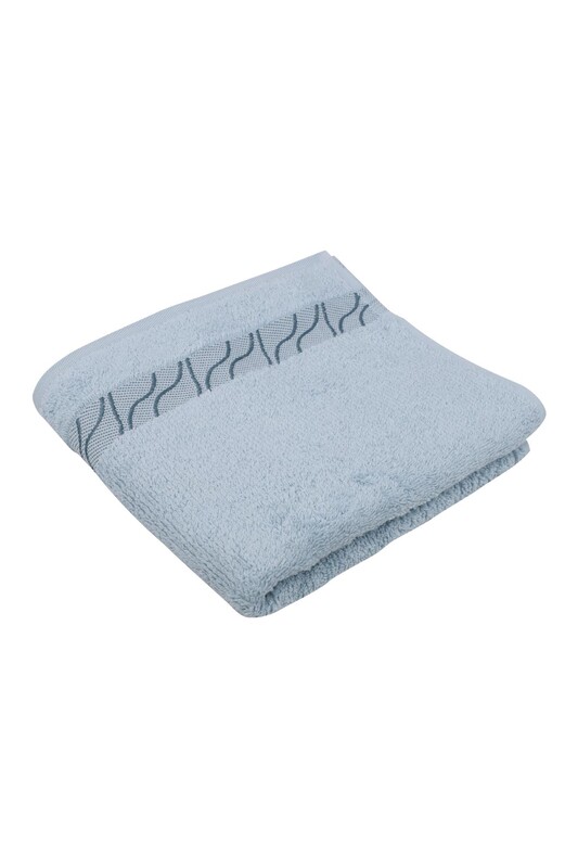 FİESTA - Fiesta Mihra Jacquard Towel 50 x 90 1601 | Blue