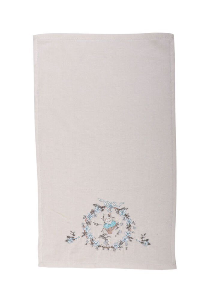 Hazangulu Embroidered Hand Towel Turquoise 30*50