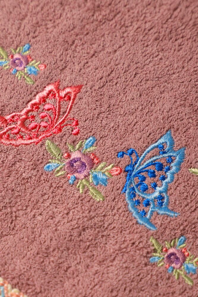 Masal Saçaklı El Havlusu 30*50 1379-1 | Pembe