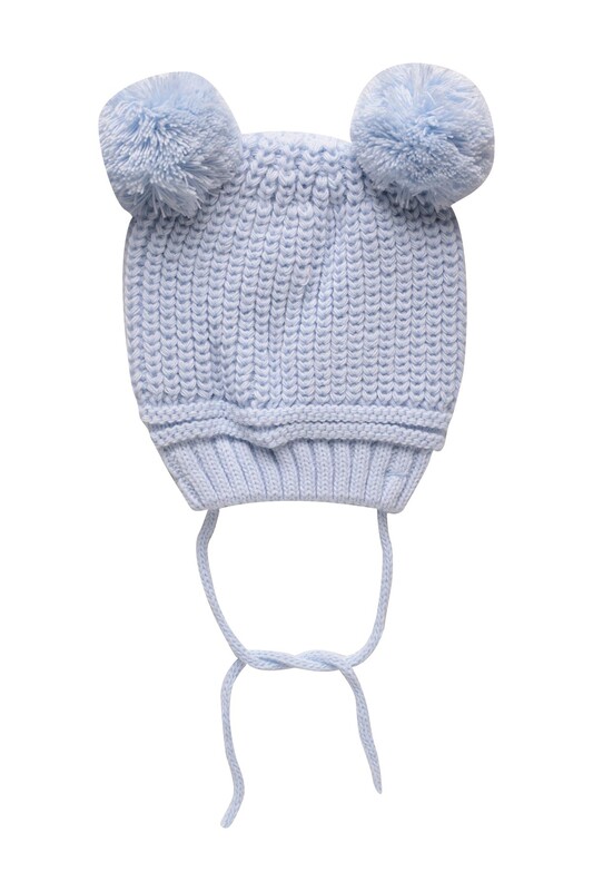GOLDEN - İpli Bebek Bere 0946 | Mavi