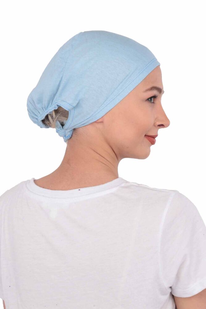 Boneci Düz Penye Bone | Mavi