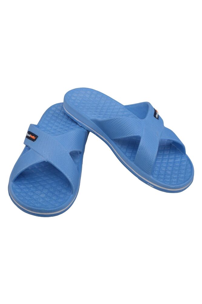 Akınalbella Cross Band Men Slippers 140 | Blue