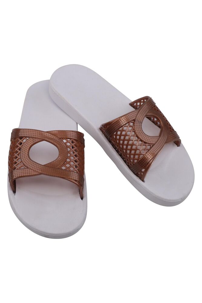 Kaşgar Eva Women Slippers 1831 | White Copper
