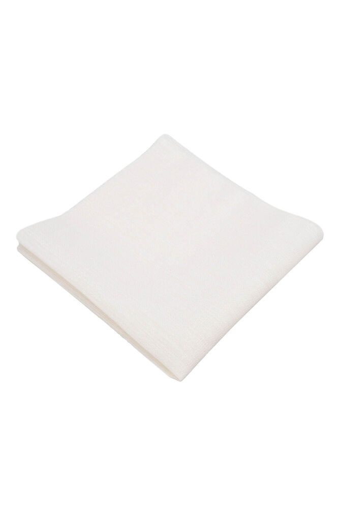 Etuval Gardenya Punch Nakış Kumaşı 40*40 cm | Simli Krem
