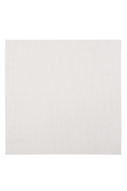 Etuval - Etuval Gardenya Punch Nakış Kumaşı 40*40 cm | Simli Krem