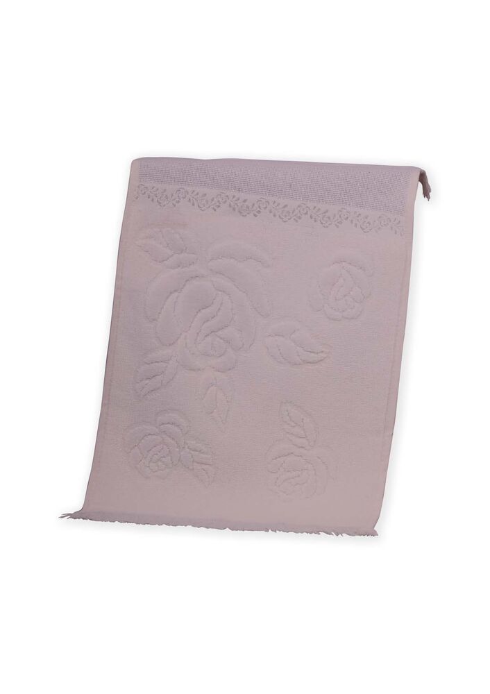Fiesta Soft Kadife İşleme Havlusu Saçaklı 30 x 50 | Krem