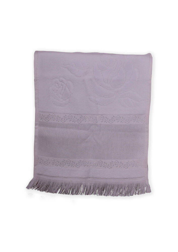 Fiesta Soft Kadife İşleme Havlusu Saçaklı 30 x 50 | Beyaz
