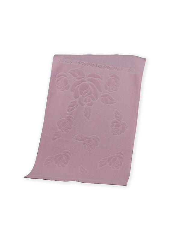 FİESTA - Fiesta Soft Kadife İşleme Havlusu 50 x 90 | Bebe Pembe