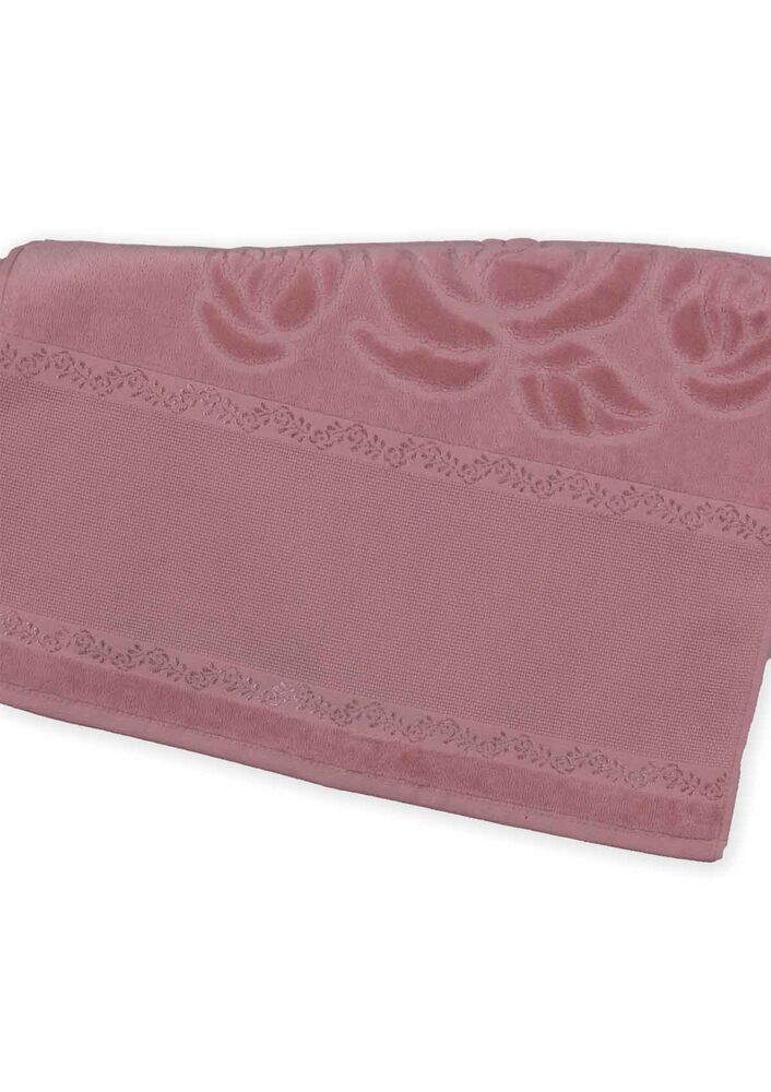 Fiesta Soft Kadife İşleme Havlusu 50 x 90 | Pudra