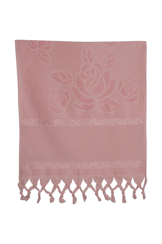 FİESTA - Soft İşlemelik Havlu 2224 | Pembe