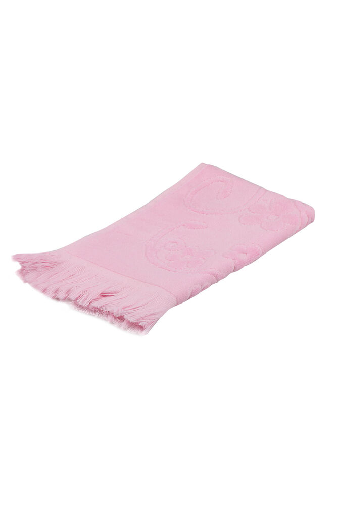 Saçaklı İşlemelik Havlu 30*50 cm | Pembe