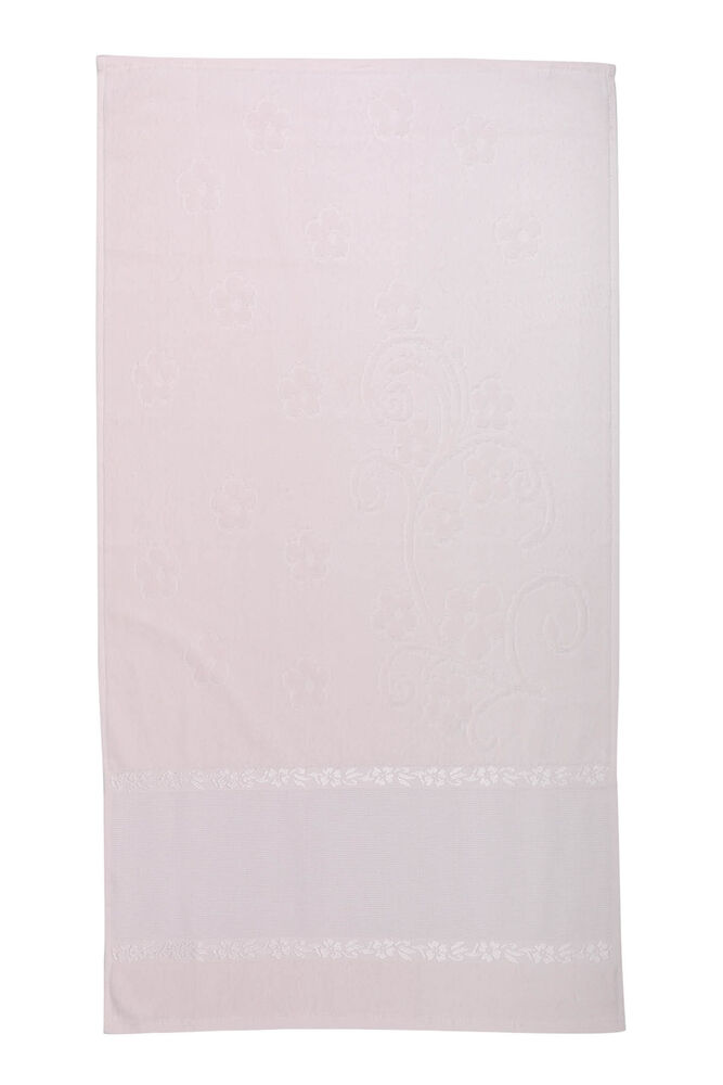 Saçaksız İşlemelik Havlu 50*90 cm | Somon