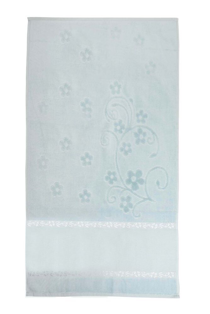 Saçaksız İşlemelik Havlu 50*90 cm | Mavi