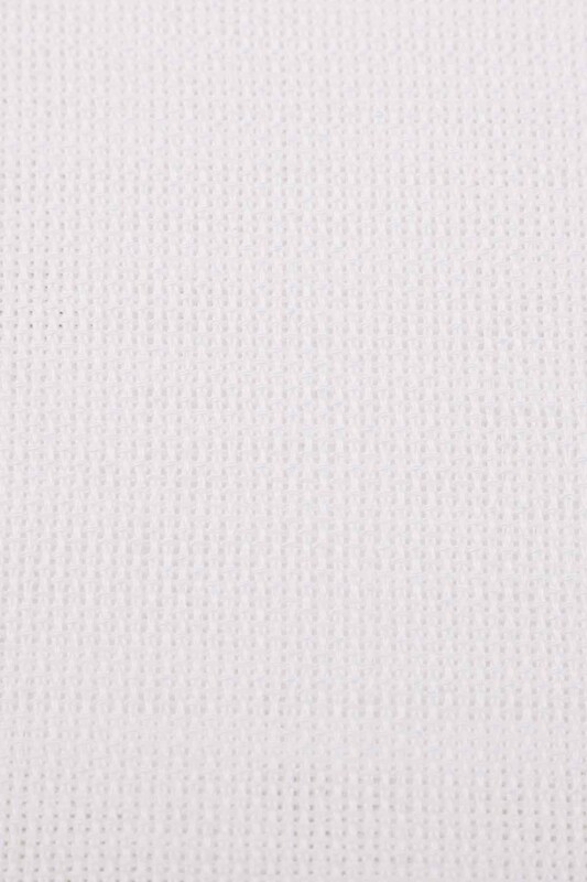 Etuval Linen İşlemelik Etamin Kumaşı 40x40 | Beyaz - Thumbnail