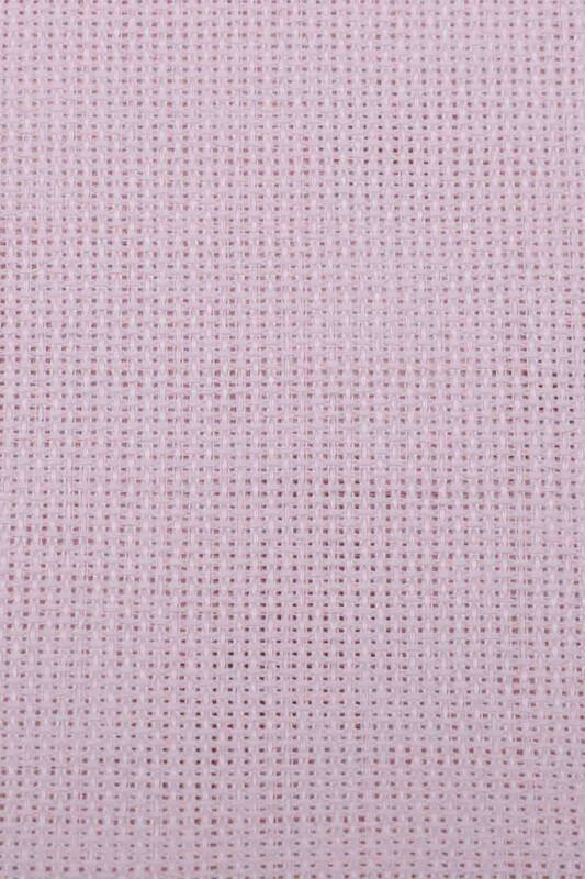 Etuval Linen İşlemelik Etamin Kumaşı 40x40 | Pudra - Thumbnail
