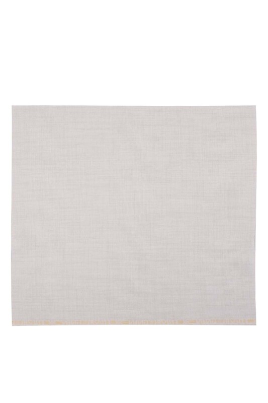 Etuval Linen İşlemelik Etamin Kumaşı 40x40 | Taş - Thumbnail