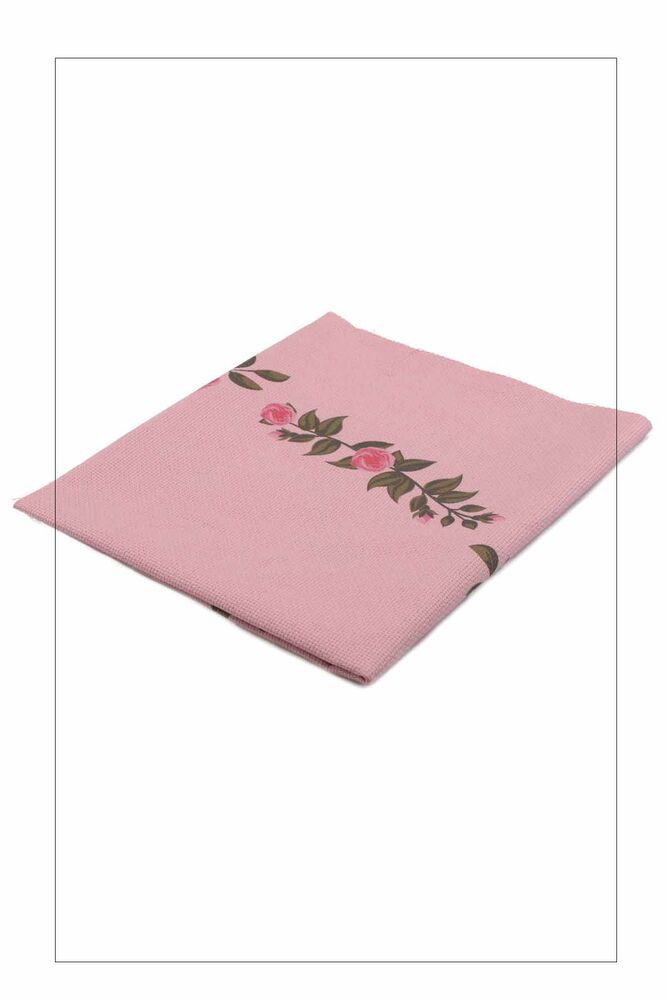 Baskılı Etamin İşlemelik Seccade Pembe 509 | Pudra